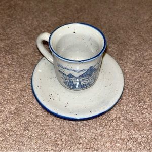 Vintage teacup and saucer